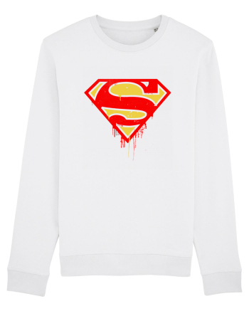 Super Man Vintage White