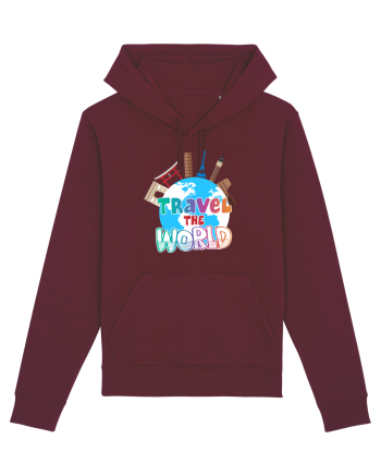 Travel the World Burgundy