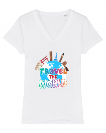 Travel the World White