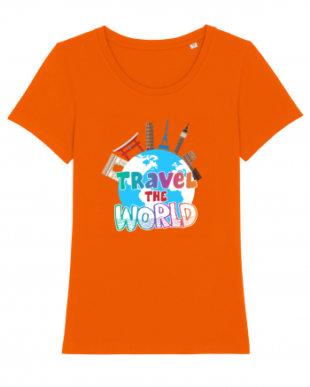Travel the World Bright Orange