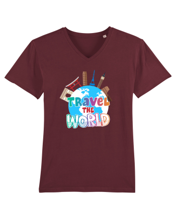 Travel the World Burgundy