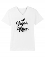 Vegan Vibes Tricou mânecă scurtă guler V Bărbat Presenter