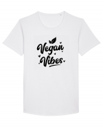 Vegan Vibes Tricou mânecă scurtă guler larg Bărbat Skater