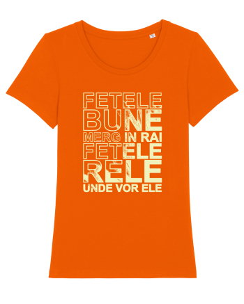 Fetele bune - fetele rele Bright Orange