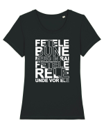 Fetele bune - fetele rele II Tricou mânecă scurtă guler larg fitted Damă Expresser