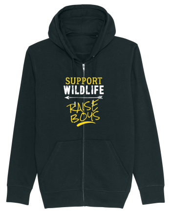 Wildlife and Raising boys Black