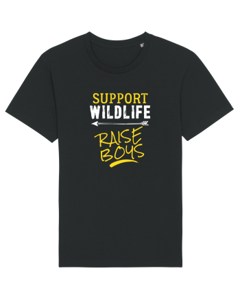 Wildlife and Raising boys Black