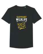 Wildlife and Raising boys Tricou mânecă scurtă guler larg Bărbat Skater