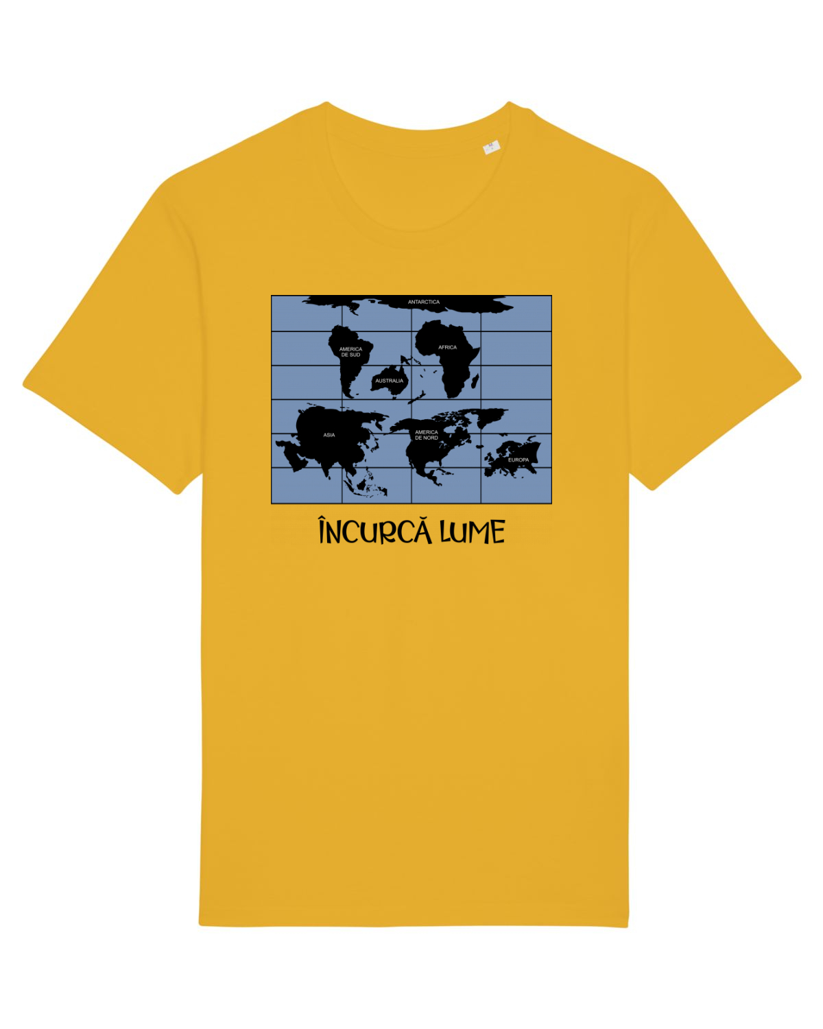 Tricou mânecă scurtă Unisex Rocker Spectra Yellow