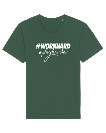 Work Hard Play Harder Bottle Green