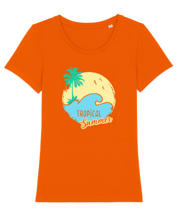 Tropical Summer Bright Orange