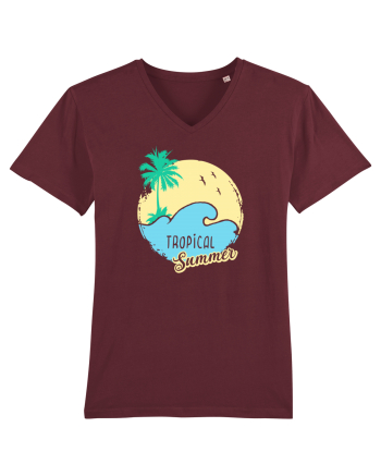 Tropical Summer Burgundy