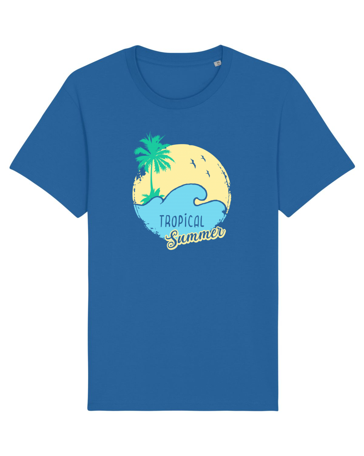 Tricou mânecă scurtă Unisex Rocker Royal Blue