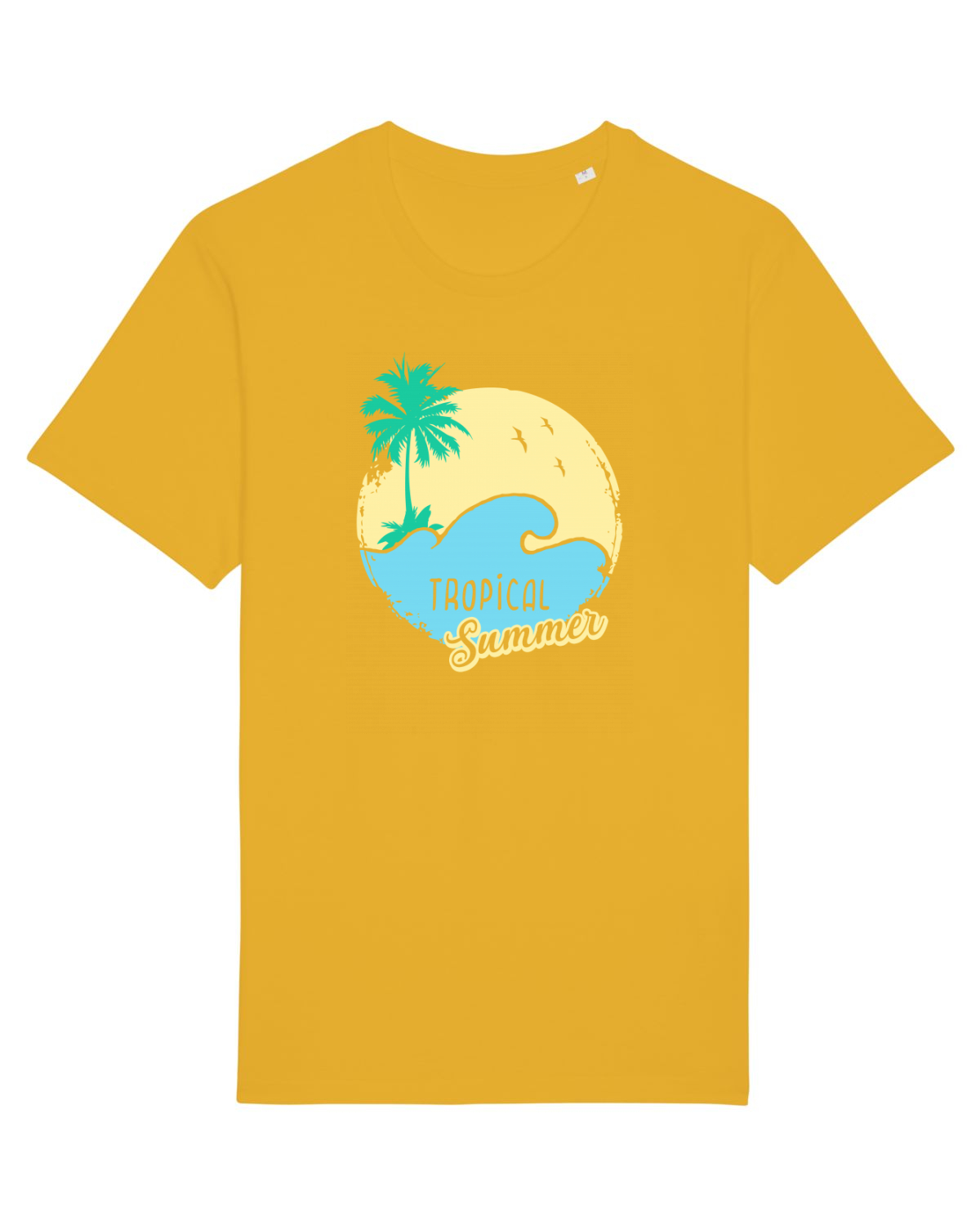 Tricou mânecă scurtă Unisex Rocker Spectra Yellow