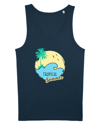Tropical Summer Navy