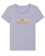 I AM RICH Tricou mânecă scurtă guler larg fitted Damă Expresser