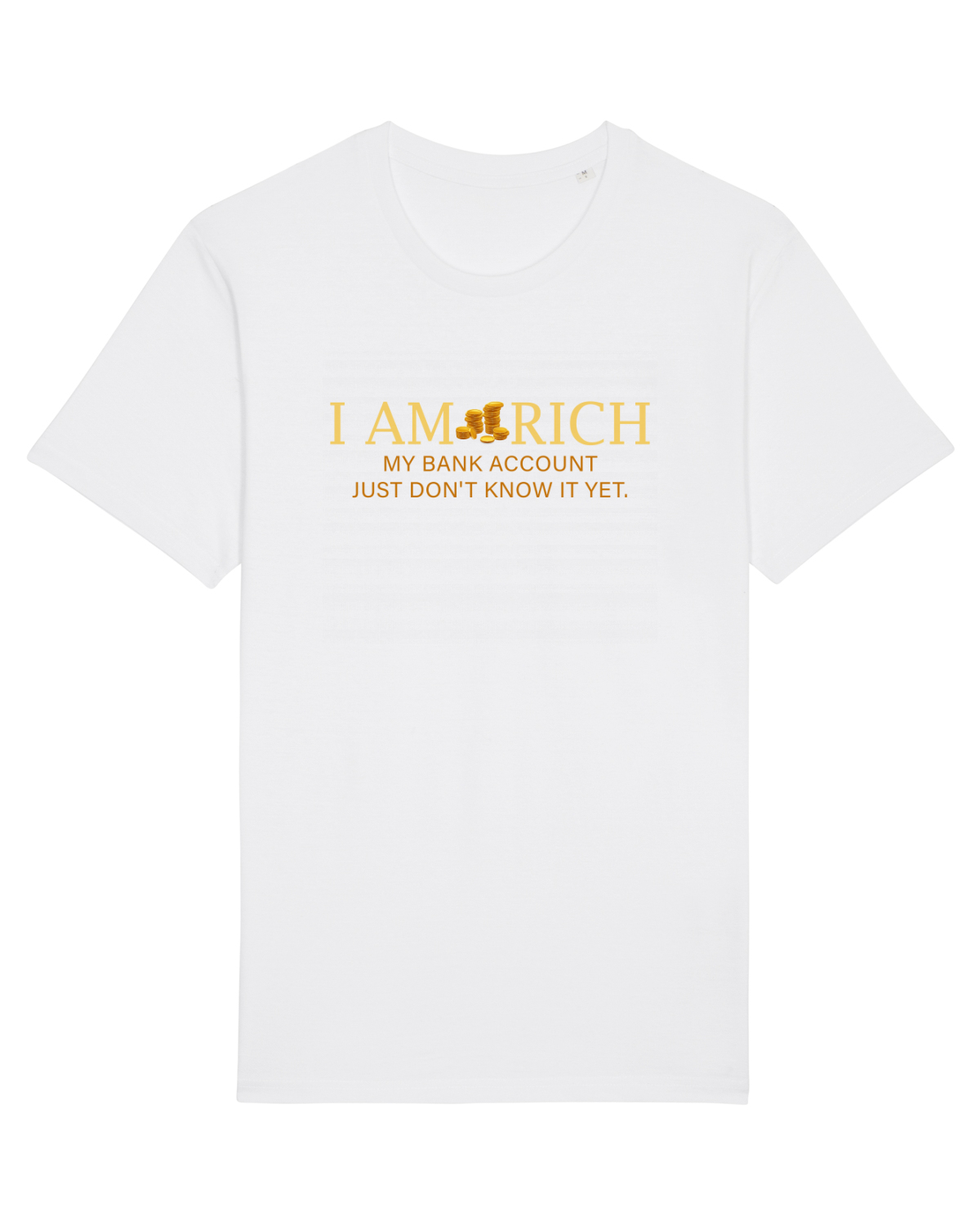 Tricou mânecă scurtă Unisex Rocker White