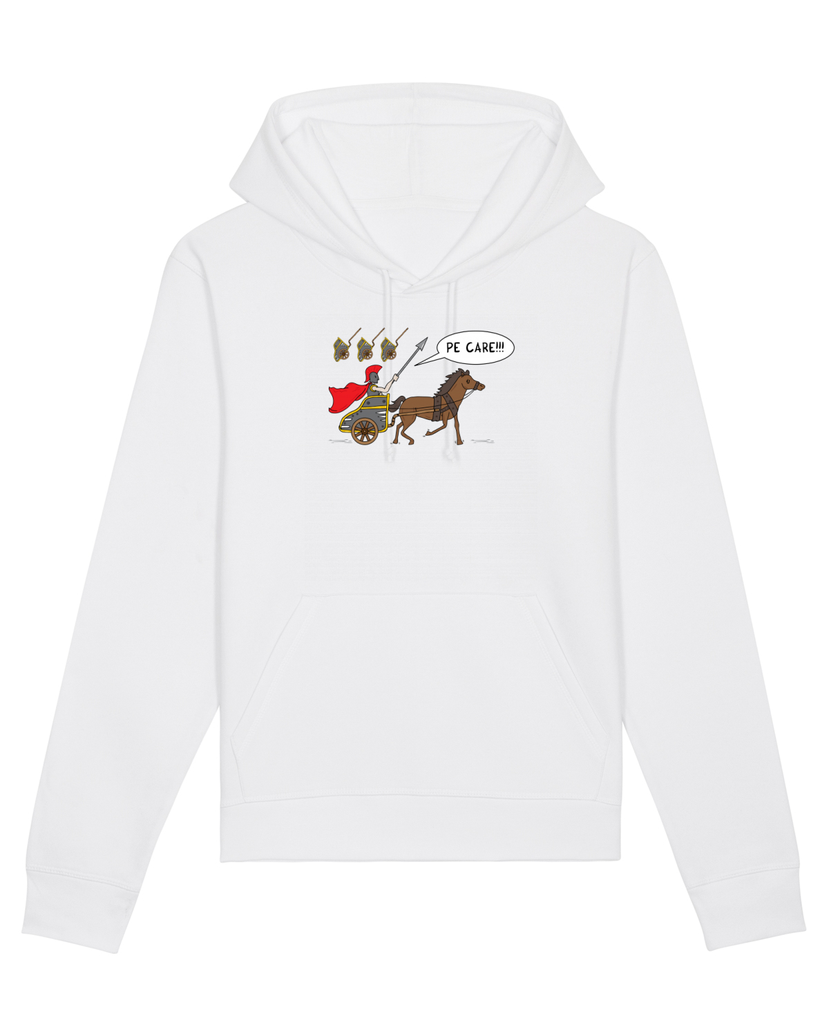 Hanorac Unisex Drummer White