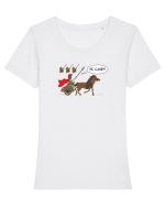 pe CARE Tricou mânecă scurtă guler larg fitted Damă Expresser