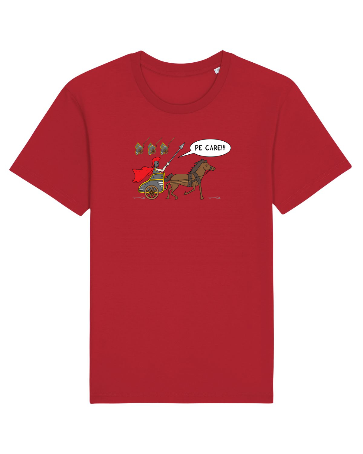 Tricou mânecă scurtă Unisex Rocker Red