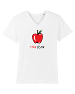 MĂRțișor Tricou mânecă scurtă guler V Bărbat Presenter