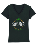 Summer is a state of mind Tricou mânecă scurtă guler V Damă Evoker