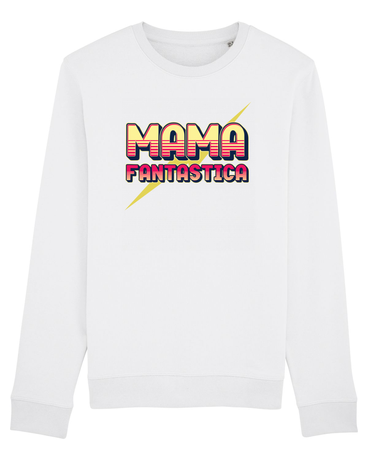 Bluză mânecă lungă Unisex Rise White