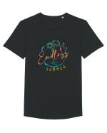 Endless Summer Tricou mânecă scurtă guler larg Bărbat Skater