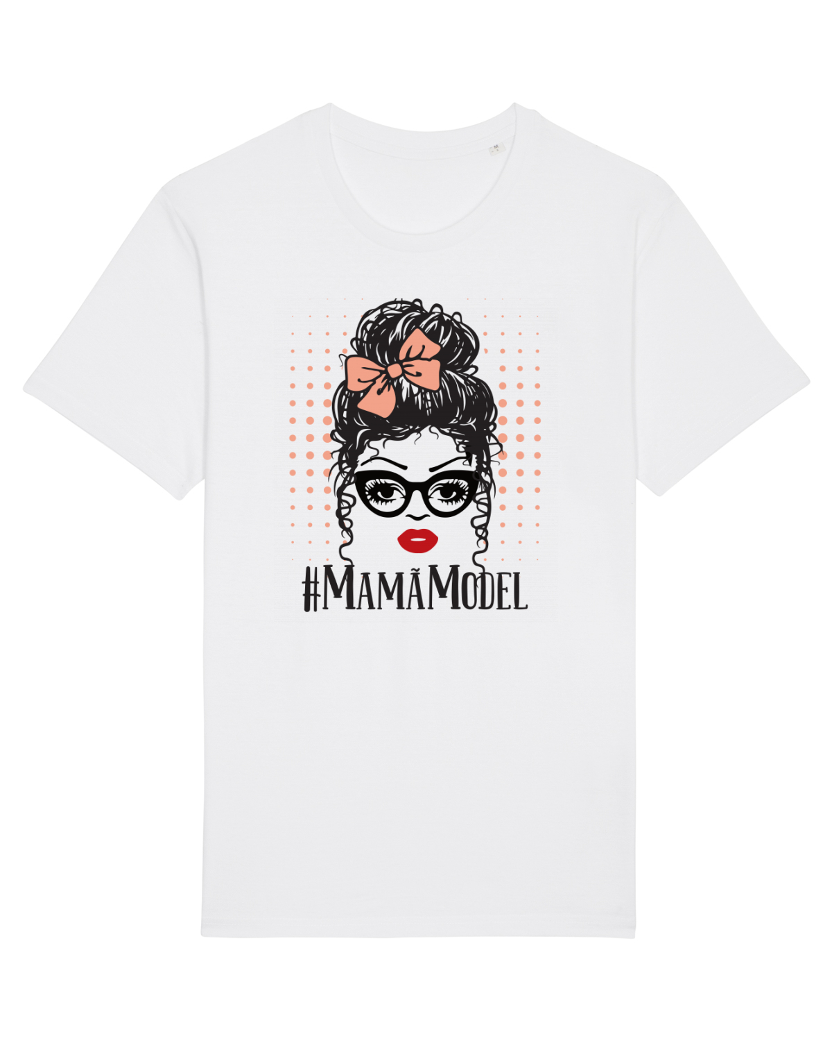 Tricou mânecă scurtă Unisex Rocker White
