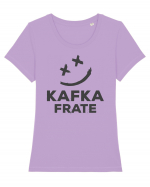 Kafka, frate! Tricou mânecă scurtă guler larg fitted Damă Expresser