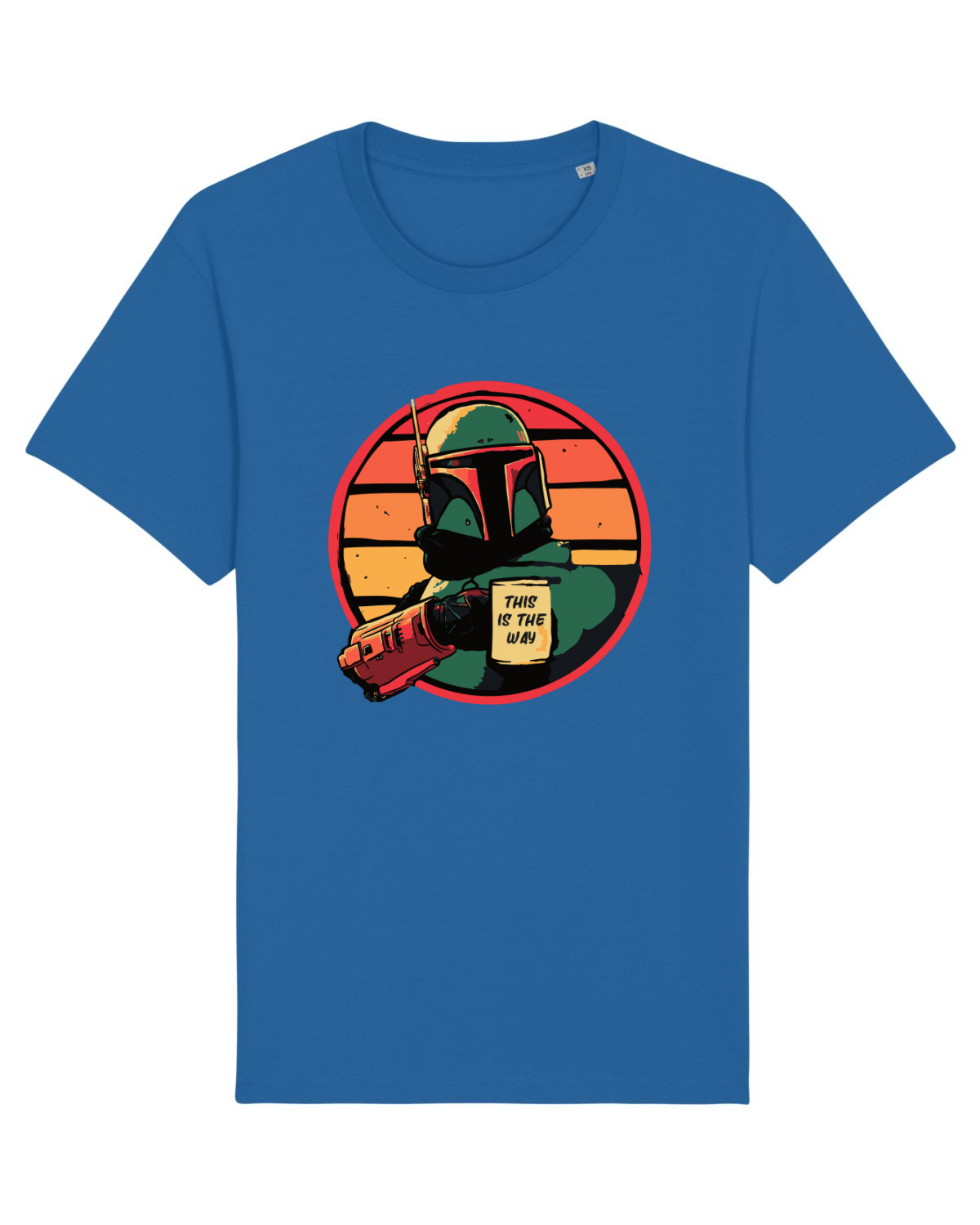 Tricou mânecă scurtă Unisex Rocker Royal Blue