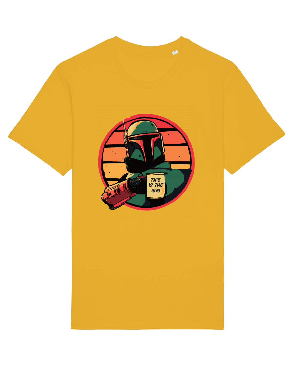 Tricou mânecă scurtă Unisex Rocker Spectra Yellow