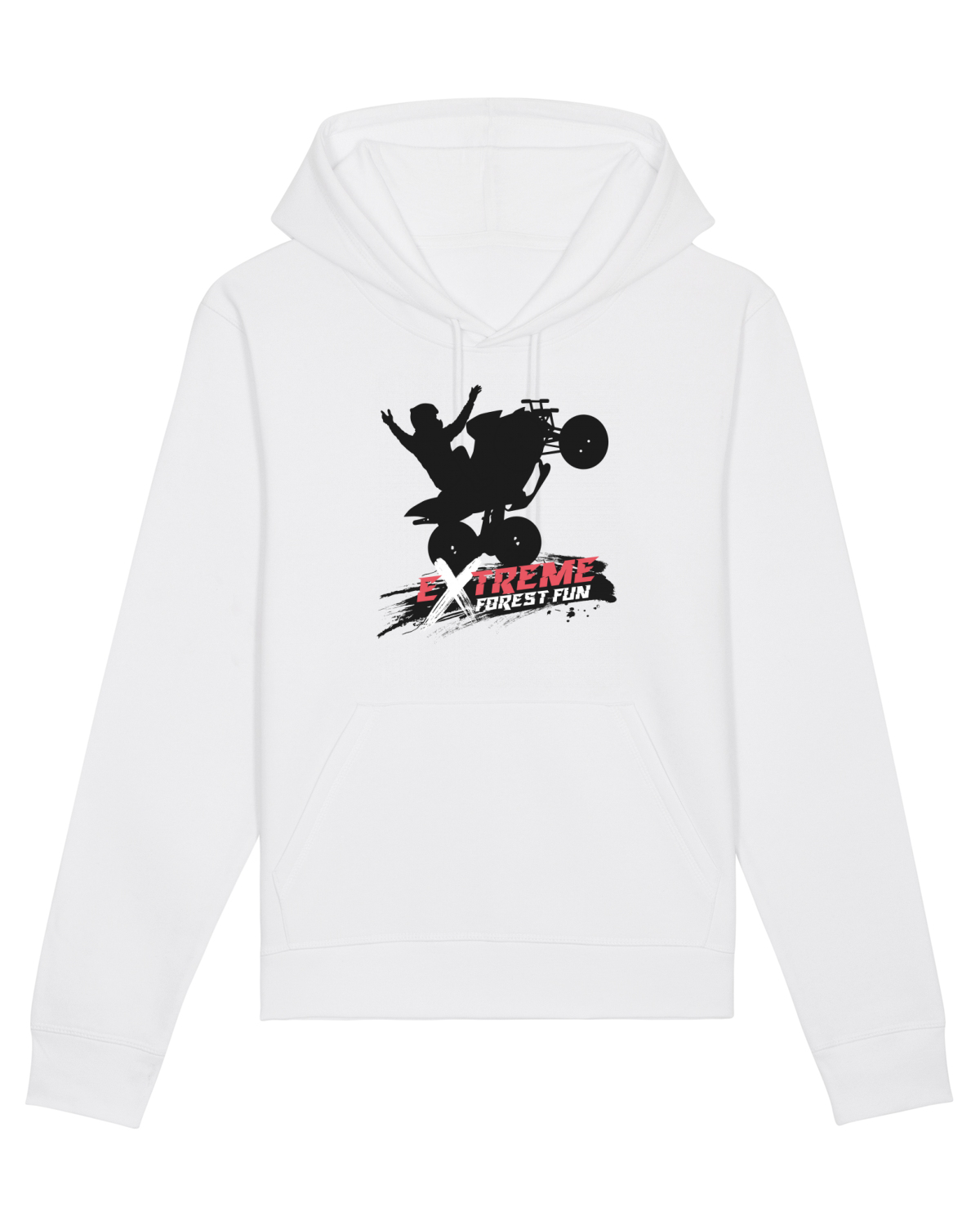 Hanorac Unisex Drummer White