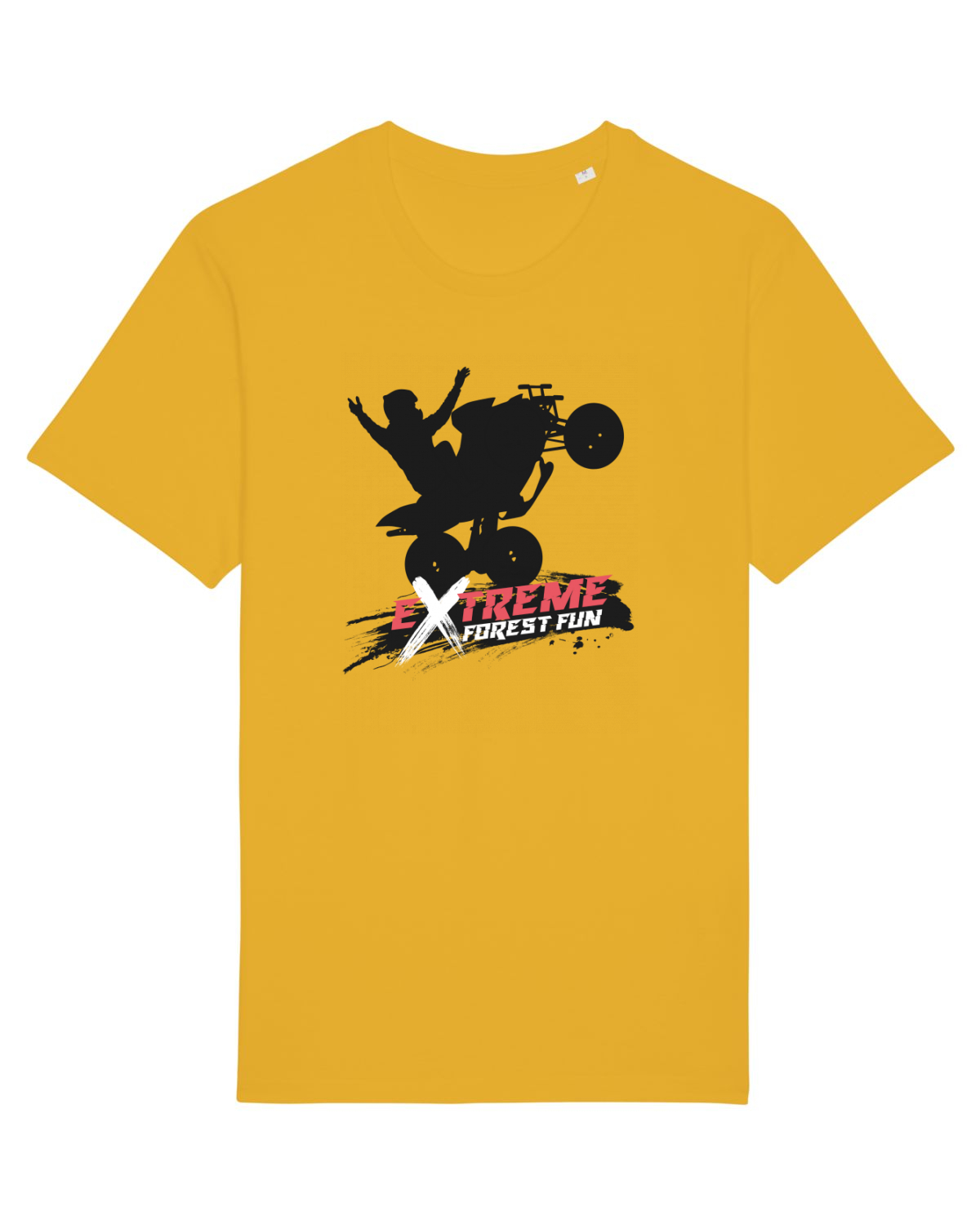 Tricou mânecă scurtă Unisex Rocker Spectra Yellow