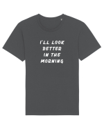 Look better in the morning Tricou mânecă scurtă Unisex Rocker