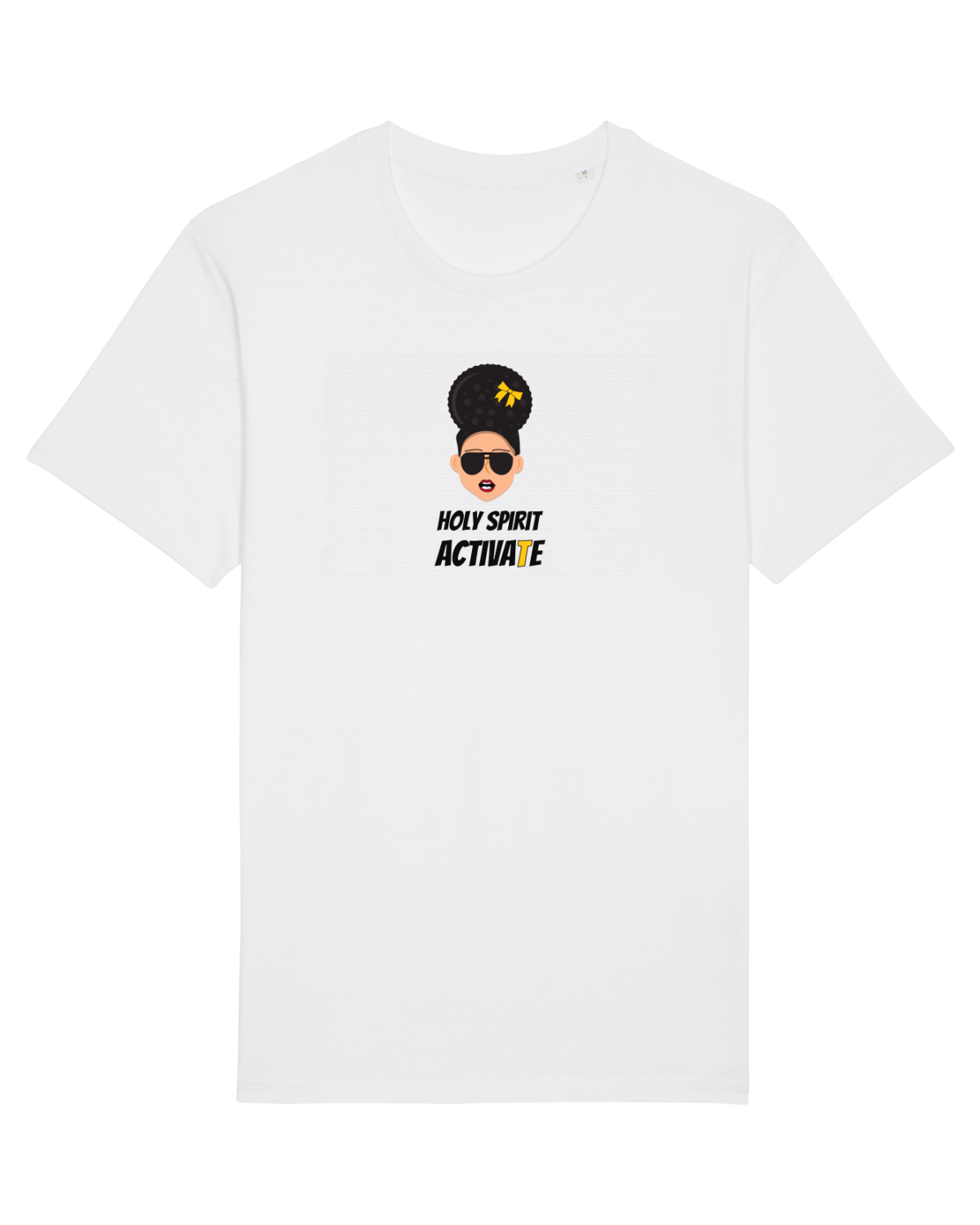 Tricou mânecă scurtă Unisex Rocker White