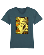 Africa Tricou mânecă scurtă guler V Bărbat Presenter