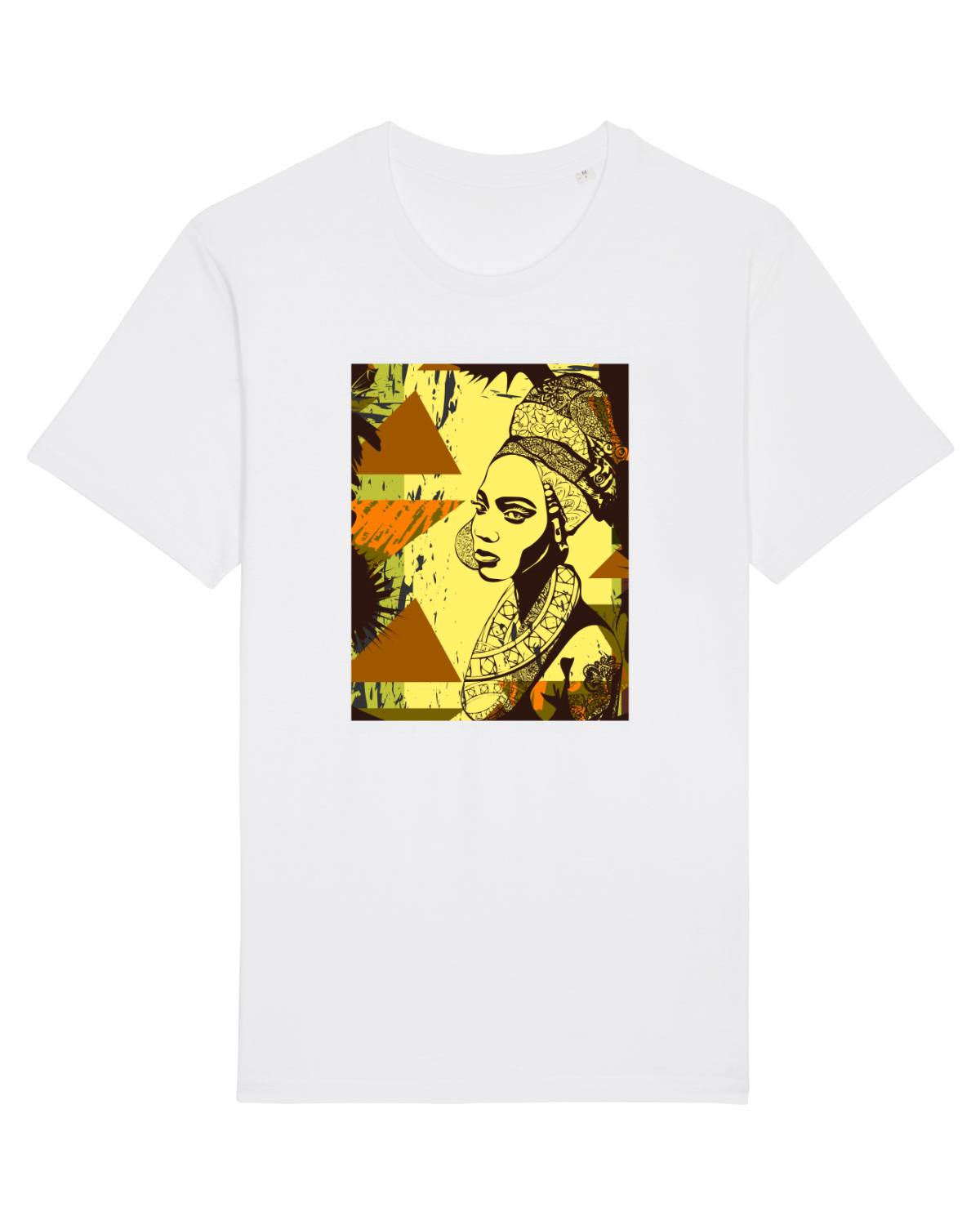 Tricou mânecă scurtă Unisex Rocker White