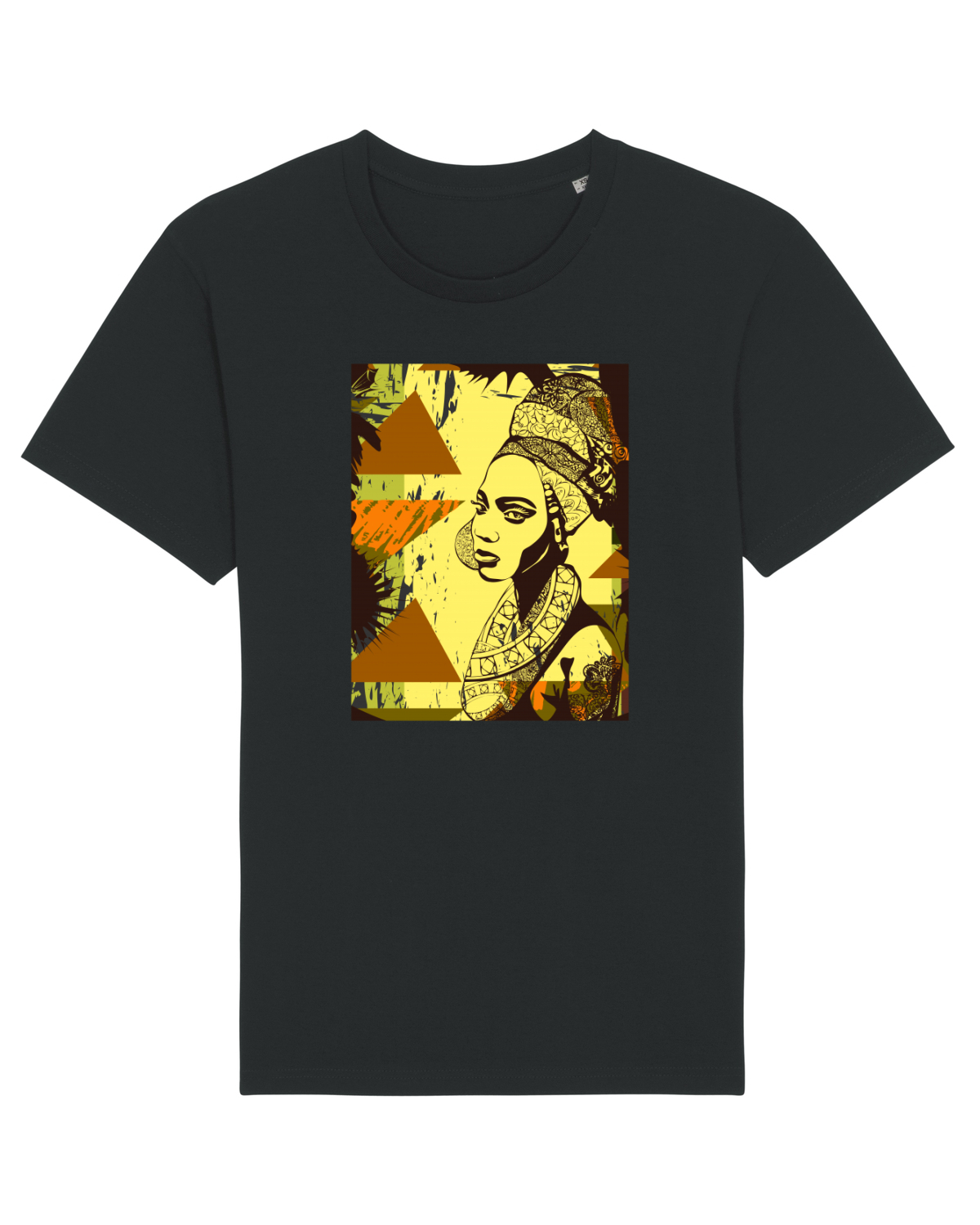 Tricou mânecă scurtă Unisex Rocker Black