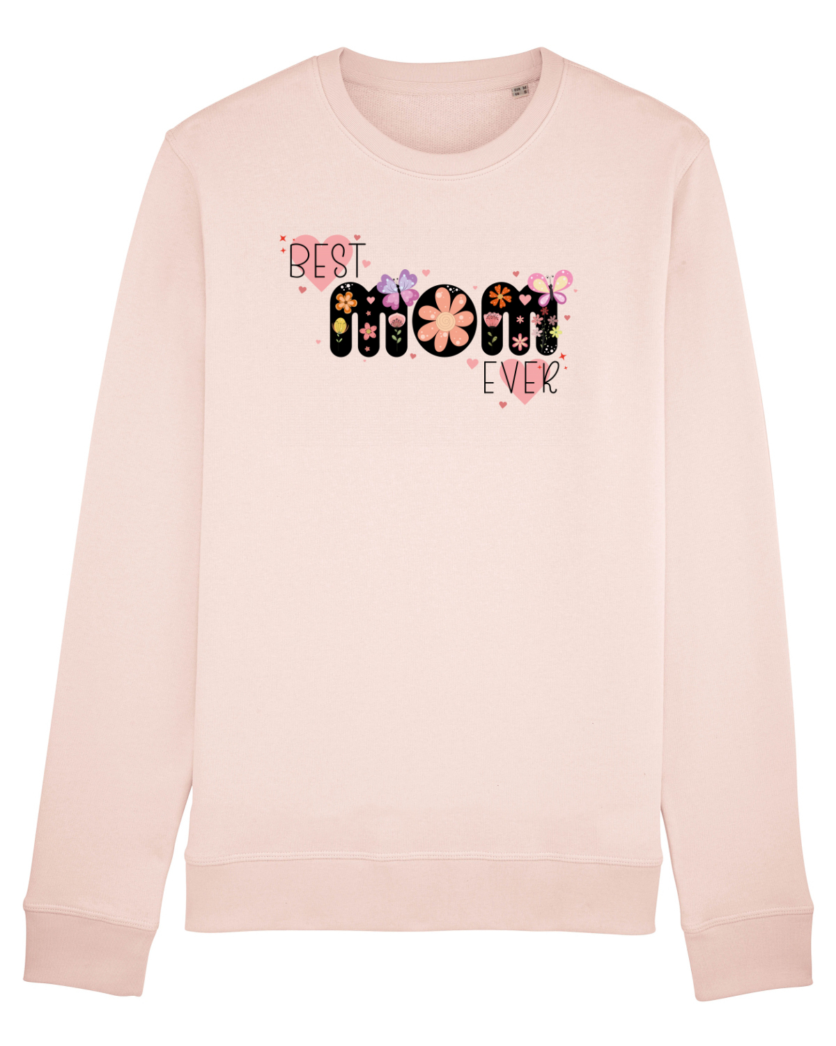 Bluză mânecă lungă Unisex Rise Candy Pink