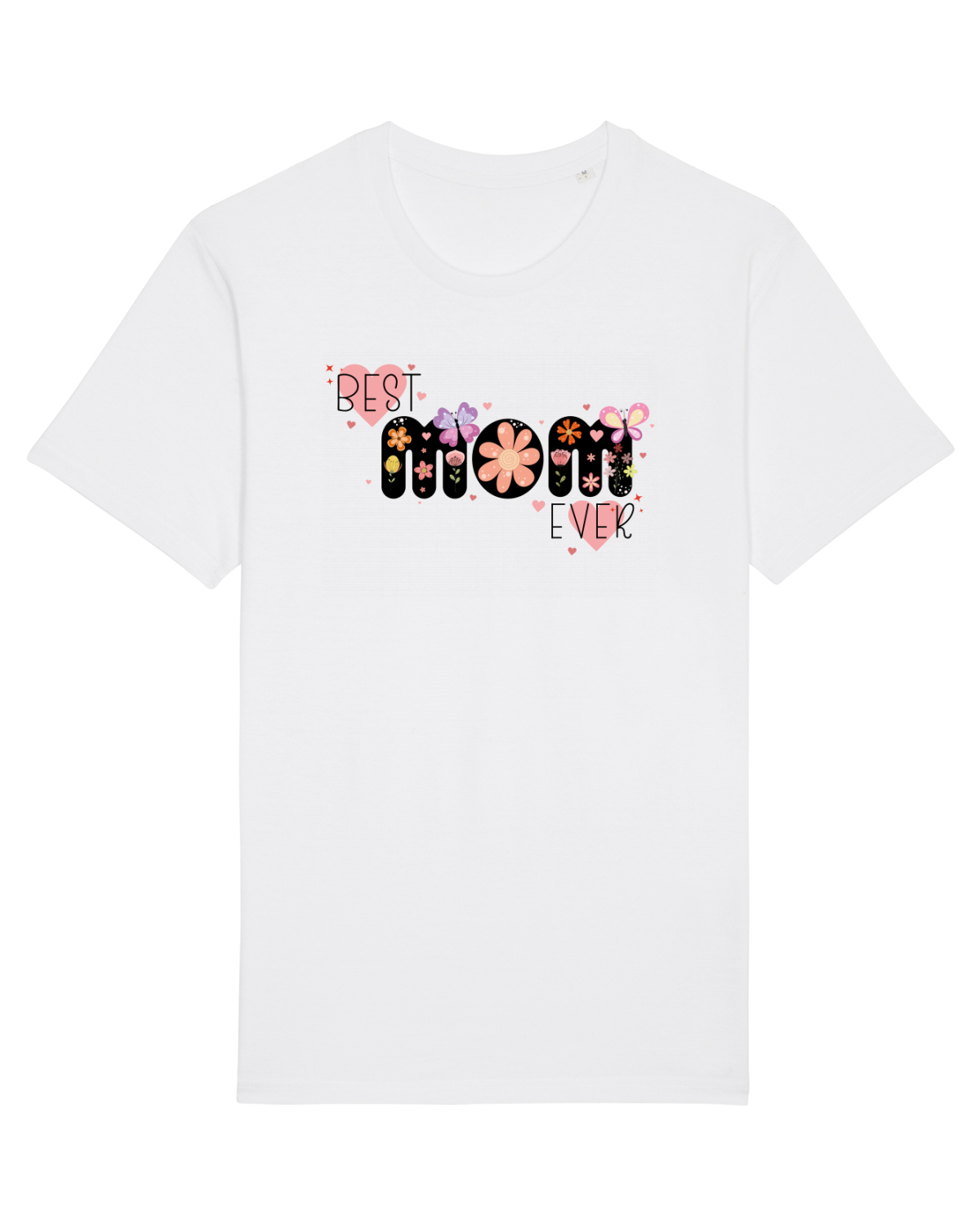 Tricou mânecă scurtă Unisex Rocker White