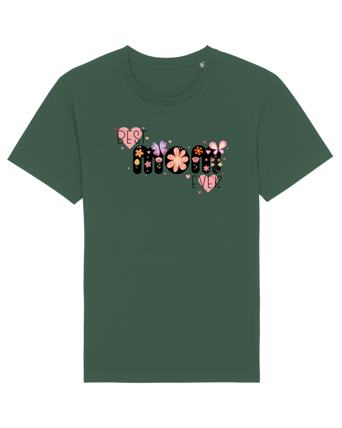 Tricou mânecă scurtă Unisex Rocker Bottle Green