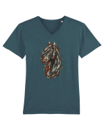 E-Horse Tricou mânecă scurtă guler V Bărbat Presenter