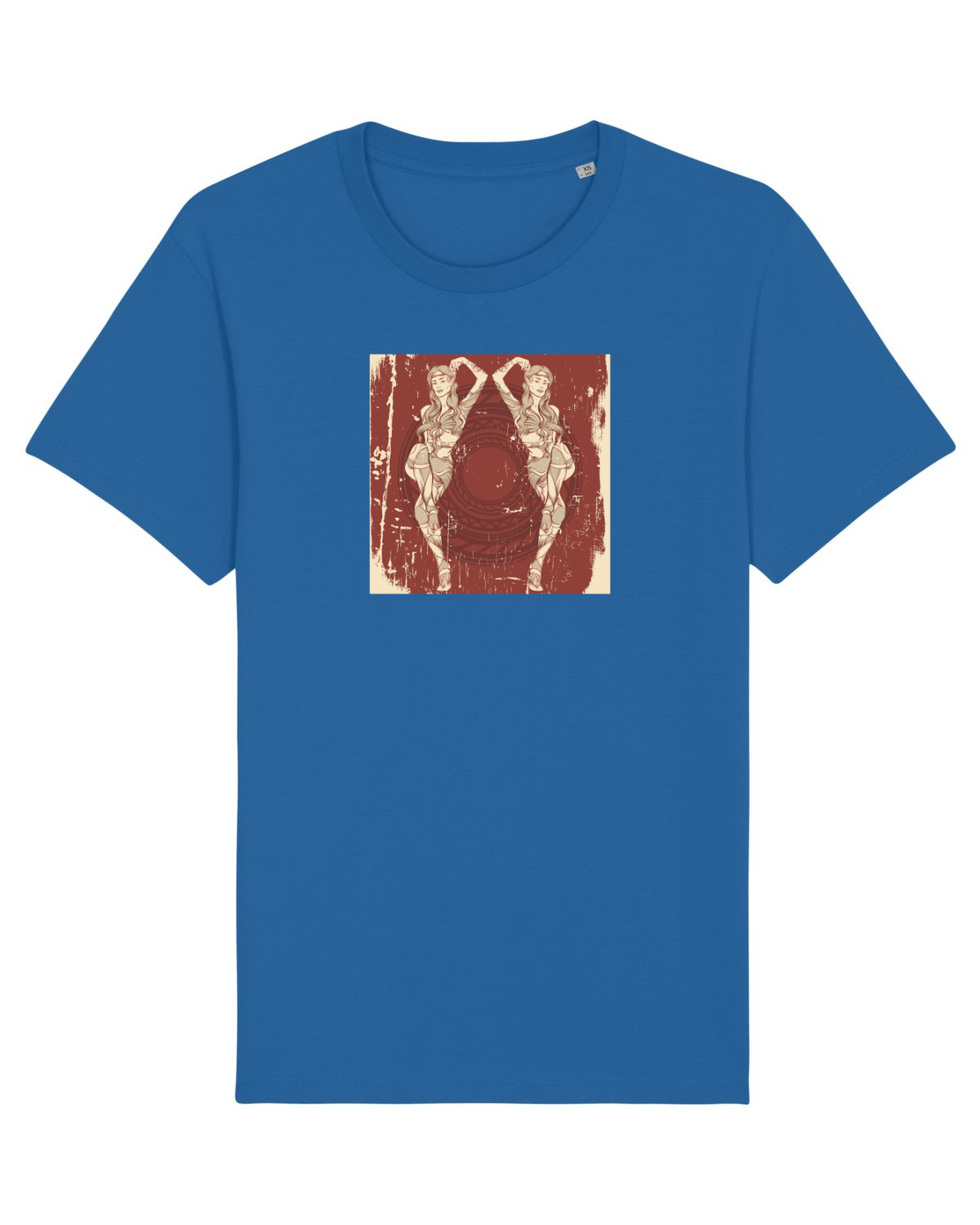 Tricou mânecă scurtă Unisex Rocker Royal Blue
