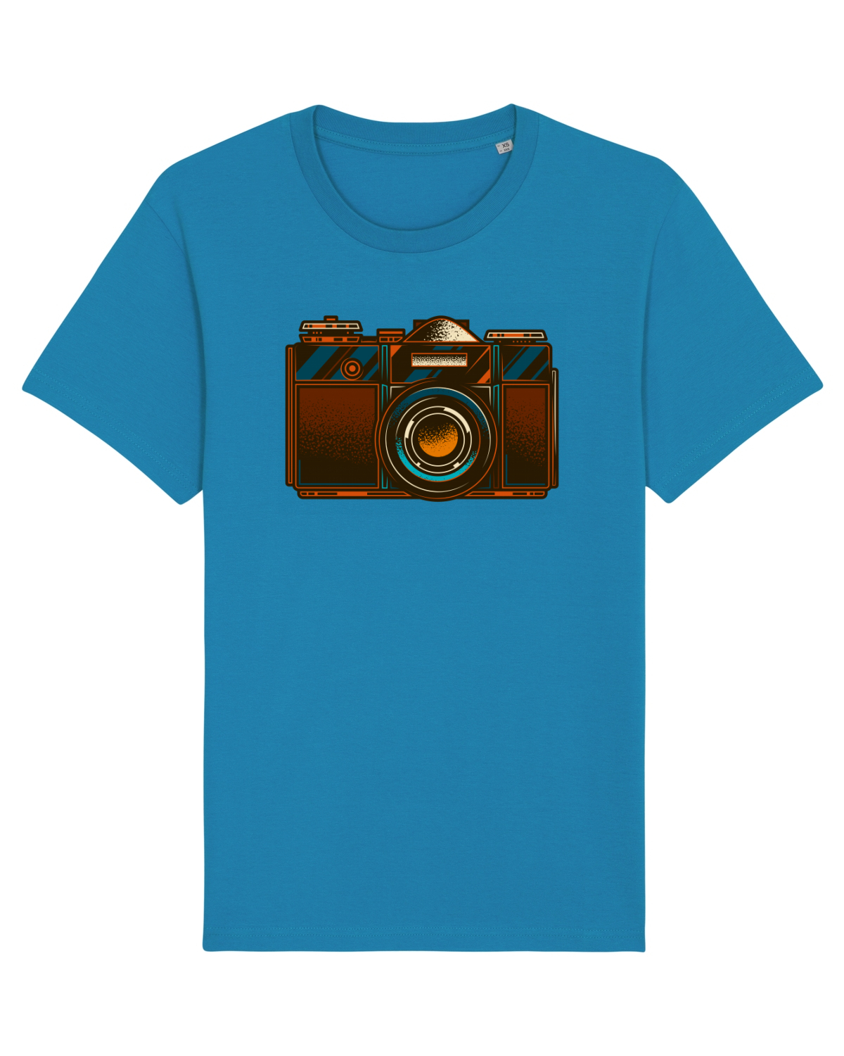 Tricou mânecă scurtă Unisex Rocker Azur