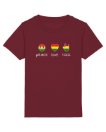 Peace, Rock, Love - Why Not? Tricou mânecă scurtă  Copii Mini Creator