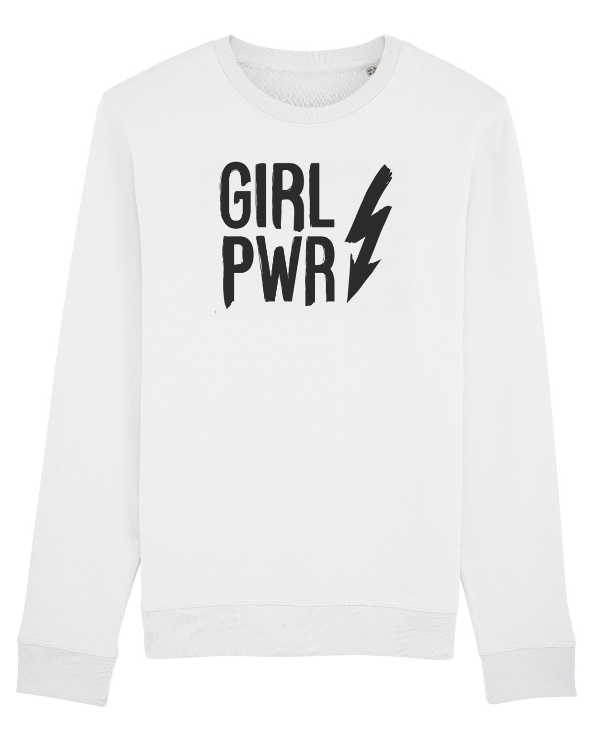 Bluză mânecă lungă Unisex Rise White
