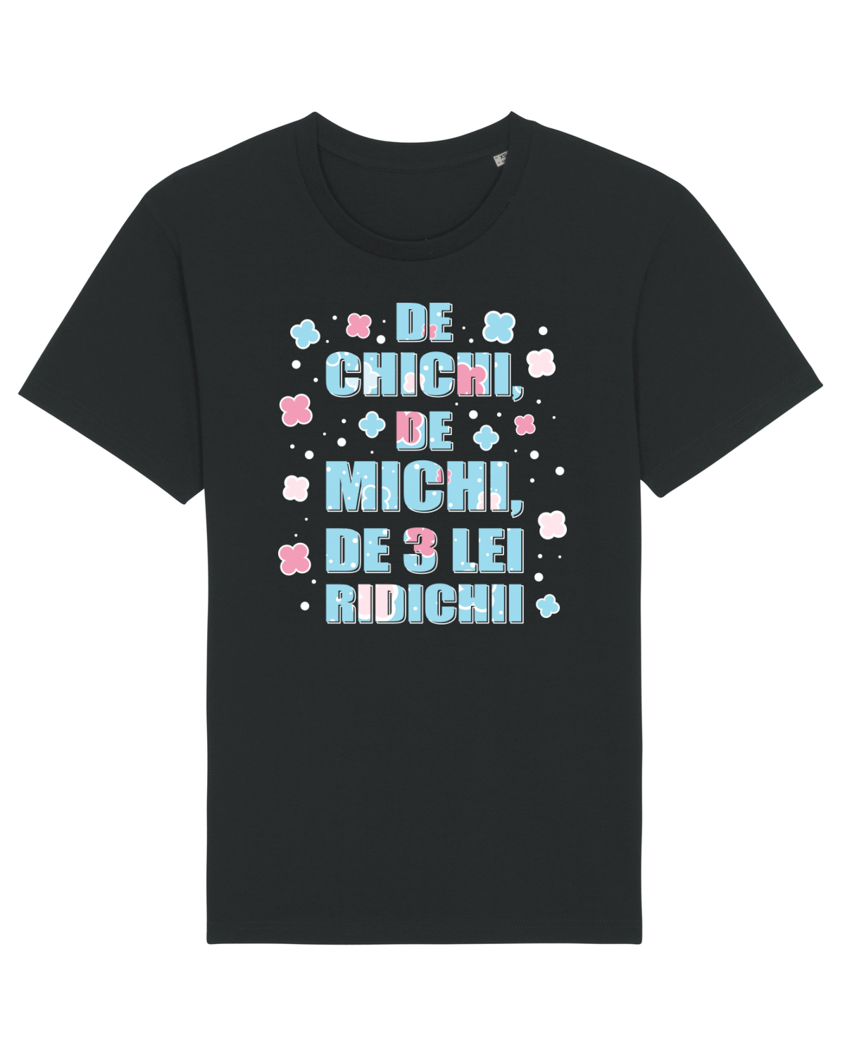 Tricou mânecă scurtă Unisex Rocker Black