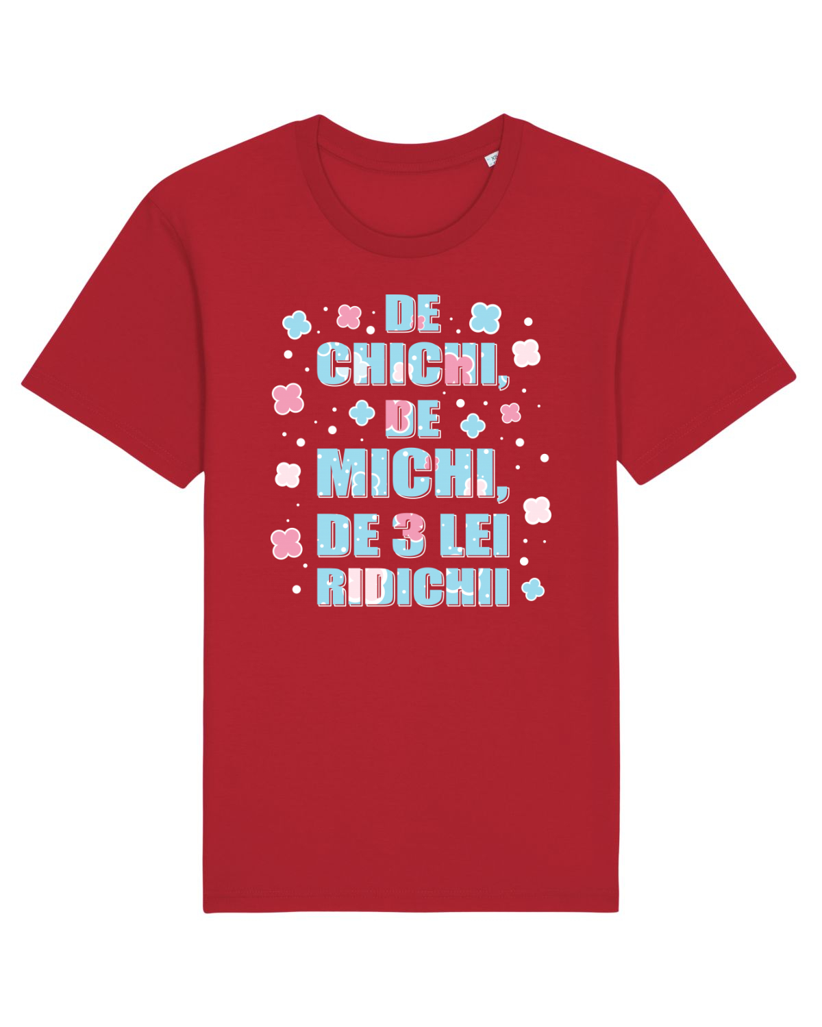 Tricou mânecă scurtă Unisex Rocker Red