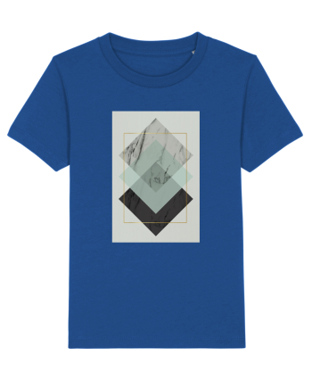 Gold Rectangle Majorelle Blue